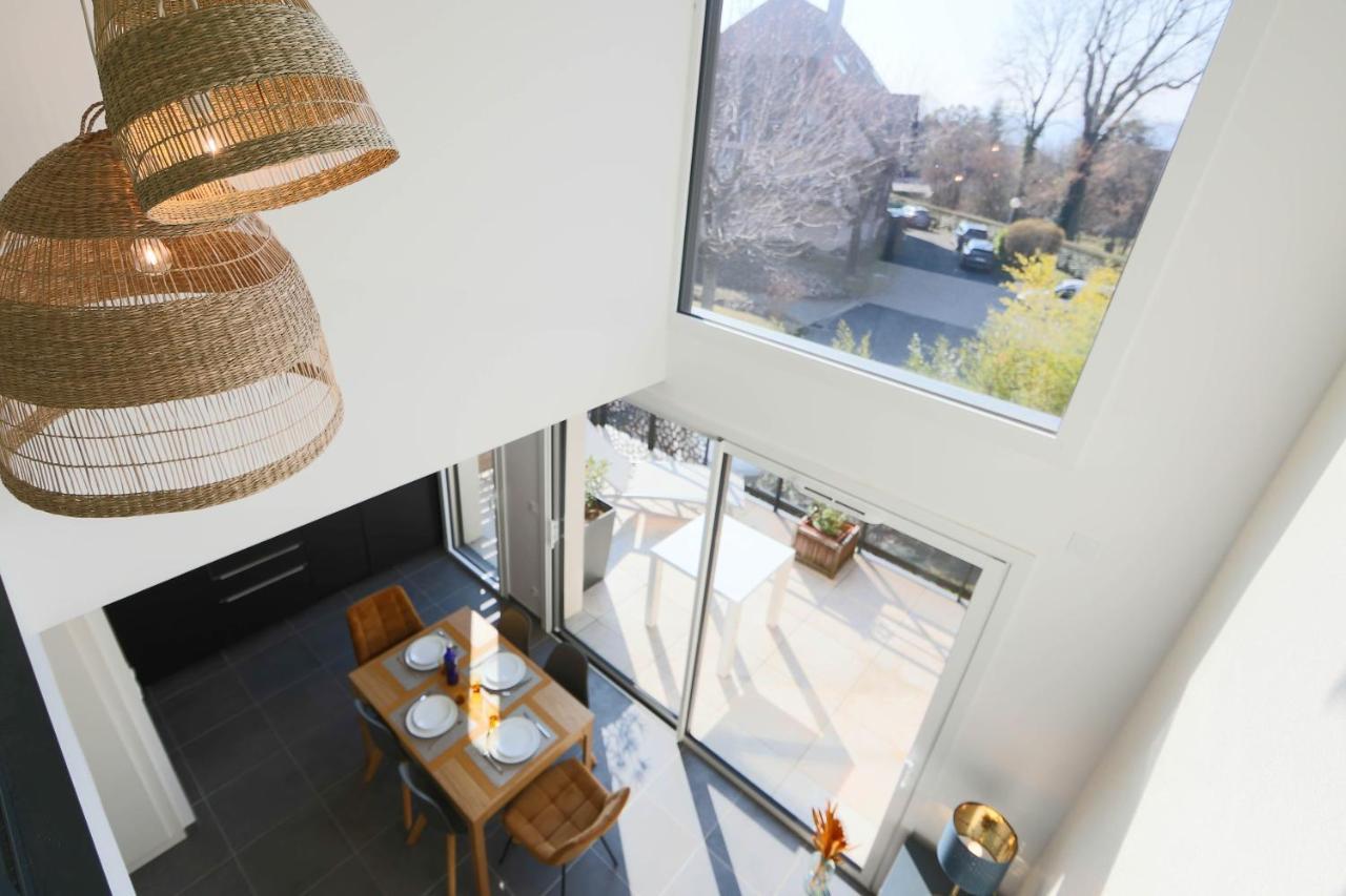 Les Choucas - Appartement Duplex Lumineux Avec Parking Annecy Zewnętrze zdjęcie