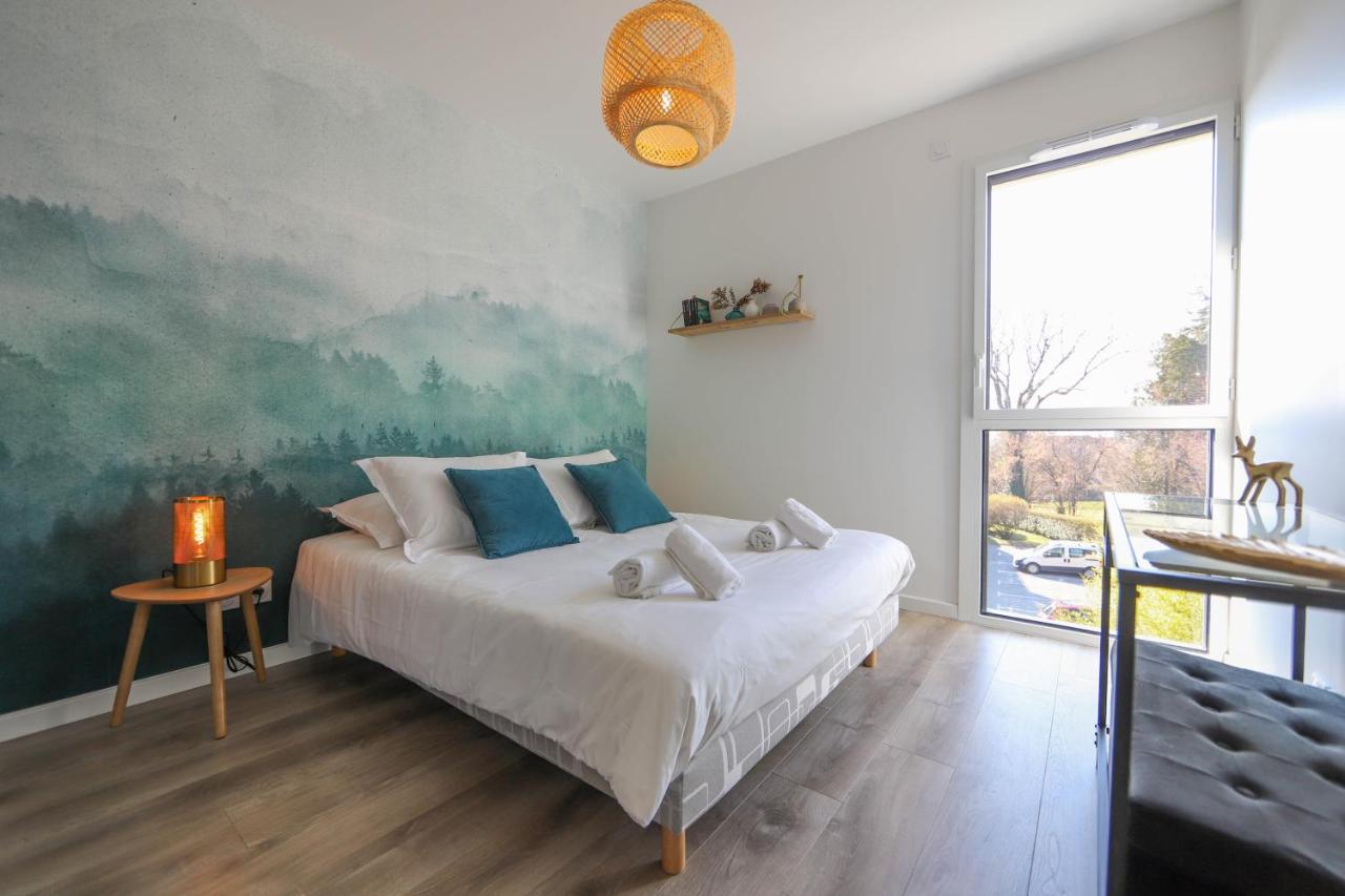 Les Choucas - Appartement Duplex Lumineux Avec Parking Annecy Zewnętrze zdjęcie